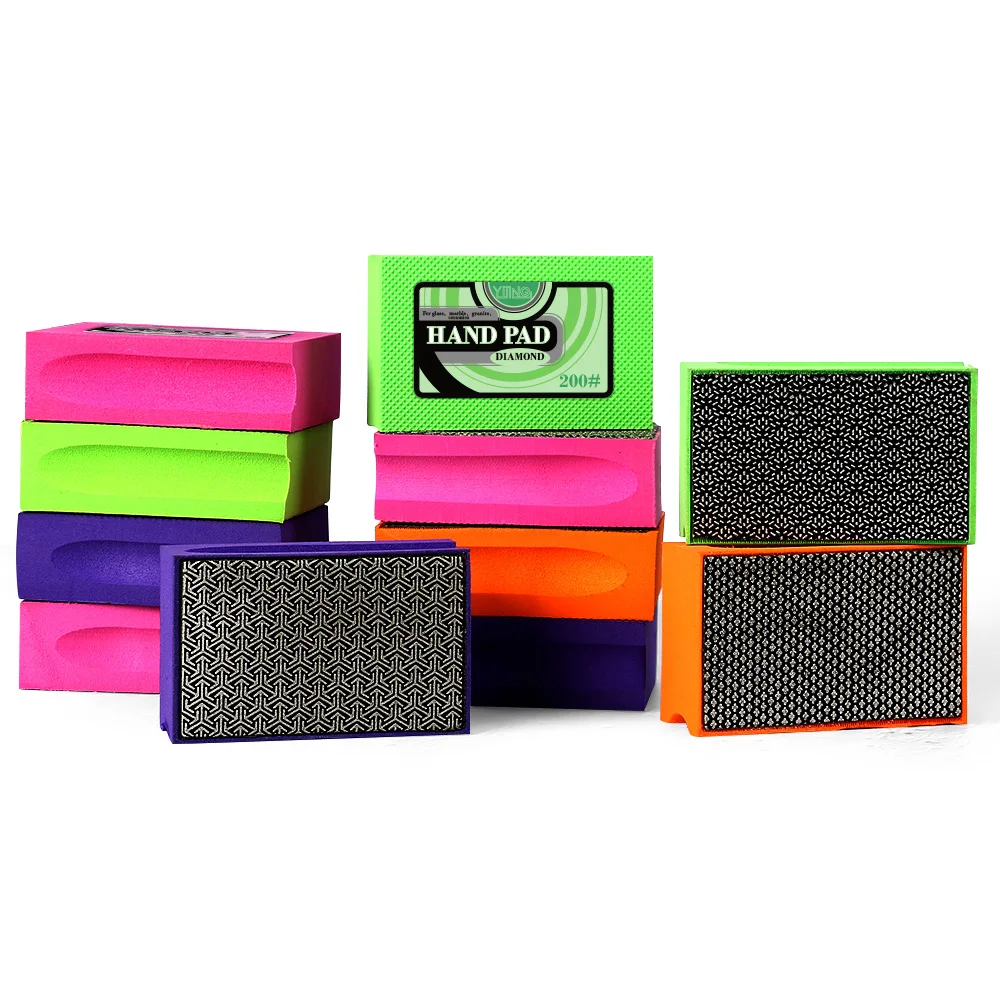 4 шт./лот гальванизированные шлифовальные колодки алмазные сухие или влажные для