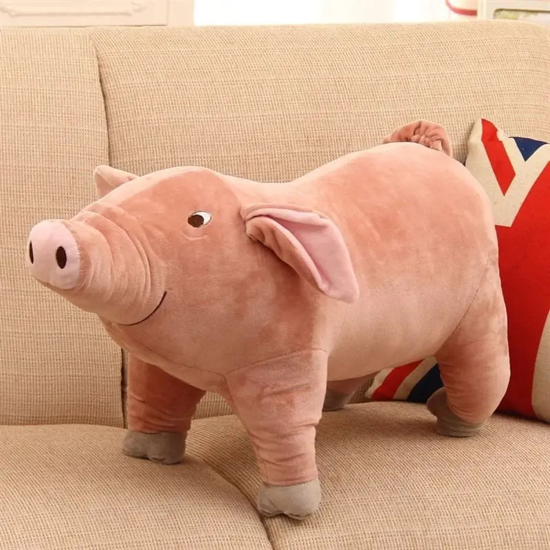 

25-60cm Simulation Pig Anime Plushies Doll Pig Stuffed Animals Doll Photography Props Doll Pillow Kids Gifts