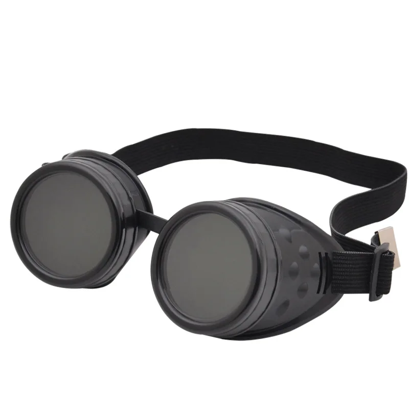 

Hot selling Steampunk glasses / industrial retro riding goggles / double Sunglasses / personalized goggles