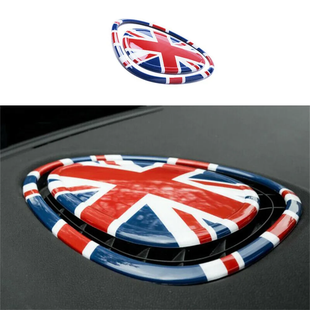 

For Mini Cooper Clubman F54 Union Jack Central Console Air Outlet Vent Trim 2PCS For Mini Cooper Clubman F54 2016-2022