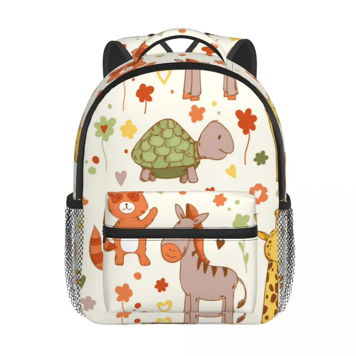 2022 Children Backpack Toddler Kids School Bag Funny Africa Zoo Animals Kindergarten Bag for Girl Boys