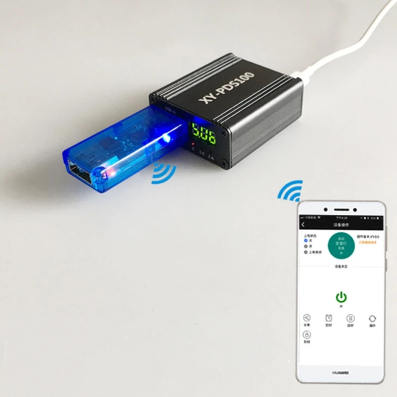 Понижающий модуль PDS100 QC4.0 PD3.0 12-28 в 100 Вт мобильный телефон с двухпортовым входом