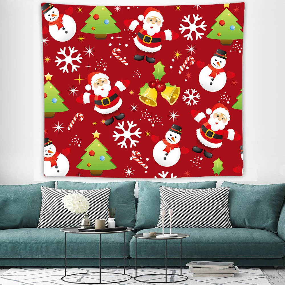 

Christmas Tapestry Merry Christmas Decorations for Home 2021 Christmas Ornament Xmas Gifts Navidad Noel Happy New Year 2022