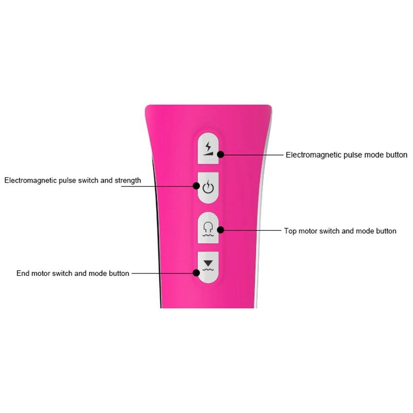 Двойной вибратор Nalone для женщин с вращающейся крышкой|av wand|control vibrationbluetooth vibrator |