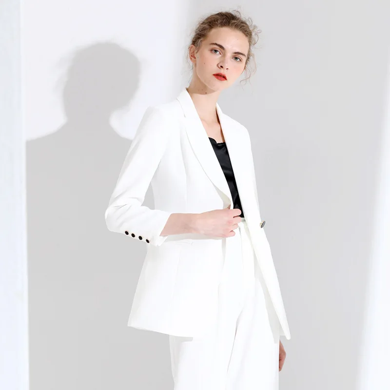 Осень 2019 Новое поступление женские модные маленькие блейзеры простой