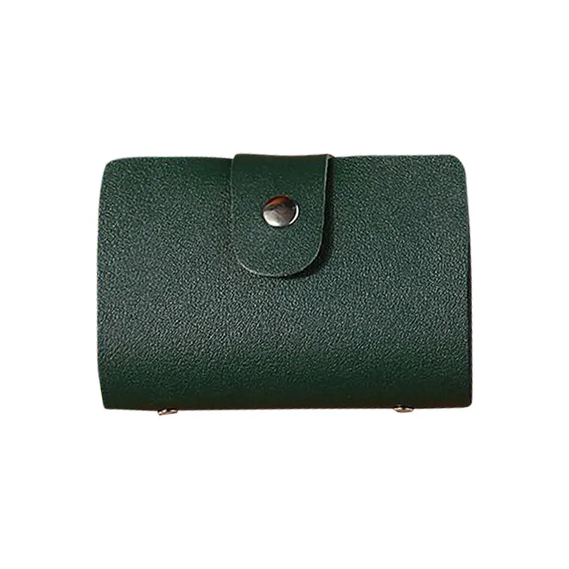 Для мужчин и женщин из искусственной кожи держатель для кредитных карт бумажник