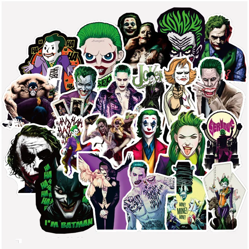 100 шт. фильм наклейки с джокером наклейка для Чемодан катания на сноуборде