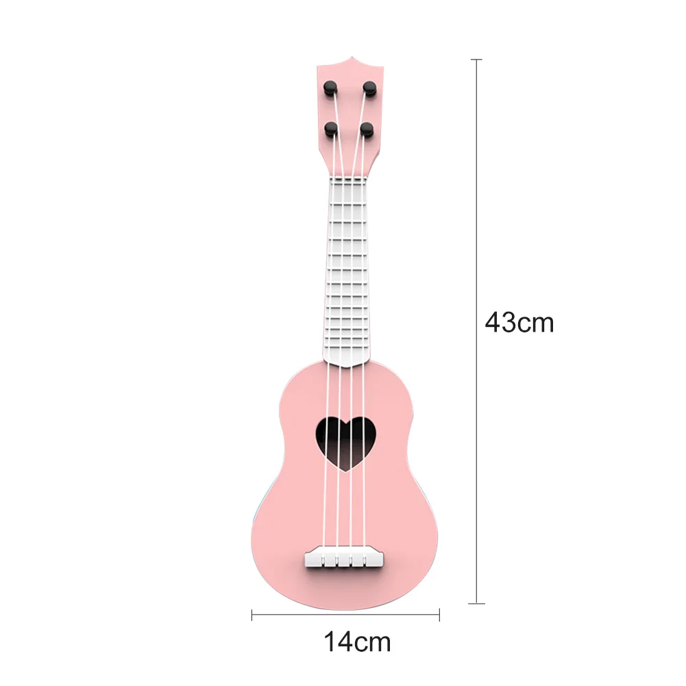Мини-музыкальный инструмент из АБС-пластика с 4 струнами портативный для детей