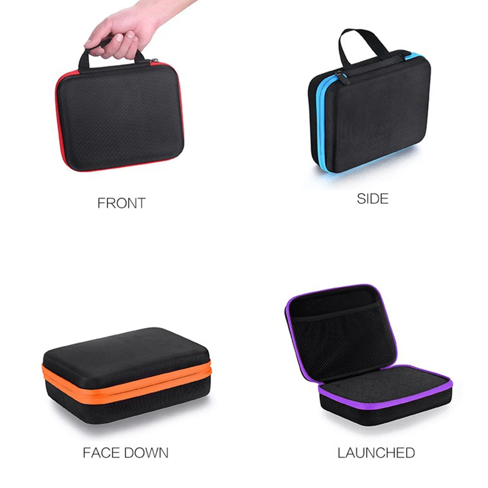 

Essential Oil Case 30 Bottles 15ml Perfume Oil Essential Oil Box Travel Portable Carrying Holder Nail Polish Storage Bag