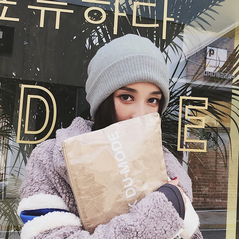 Зимняя женская кашемировая шапка вязаная Gorros модная Корейская теплая мягкая женская повседневная одноцветные бейсболки зимняя женская шапка бини белая