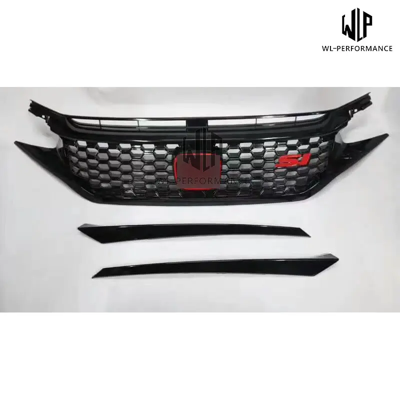 Высококачественный ABS Комплект кузова переднего бампера решетки радиатора для