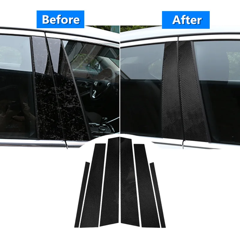 Декоративные наклейки из углеродного волокна на окно автомобиля BMW G20 G28 3 серии 335i