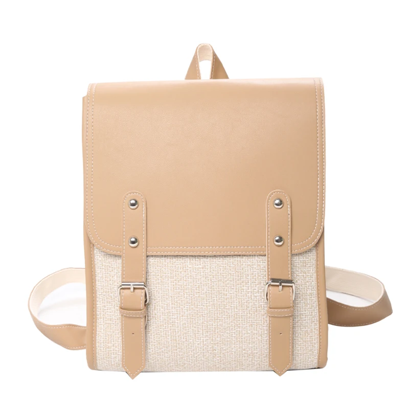 

Multifunctional Female Bag 2021 New Simple And Versatile Western Style Casual Fashion Large-capacity College Style School Bag