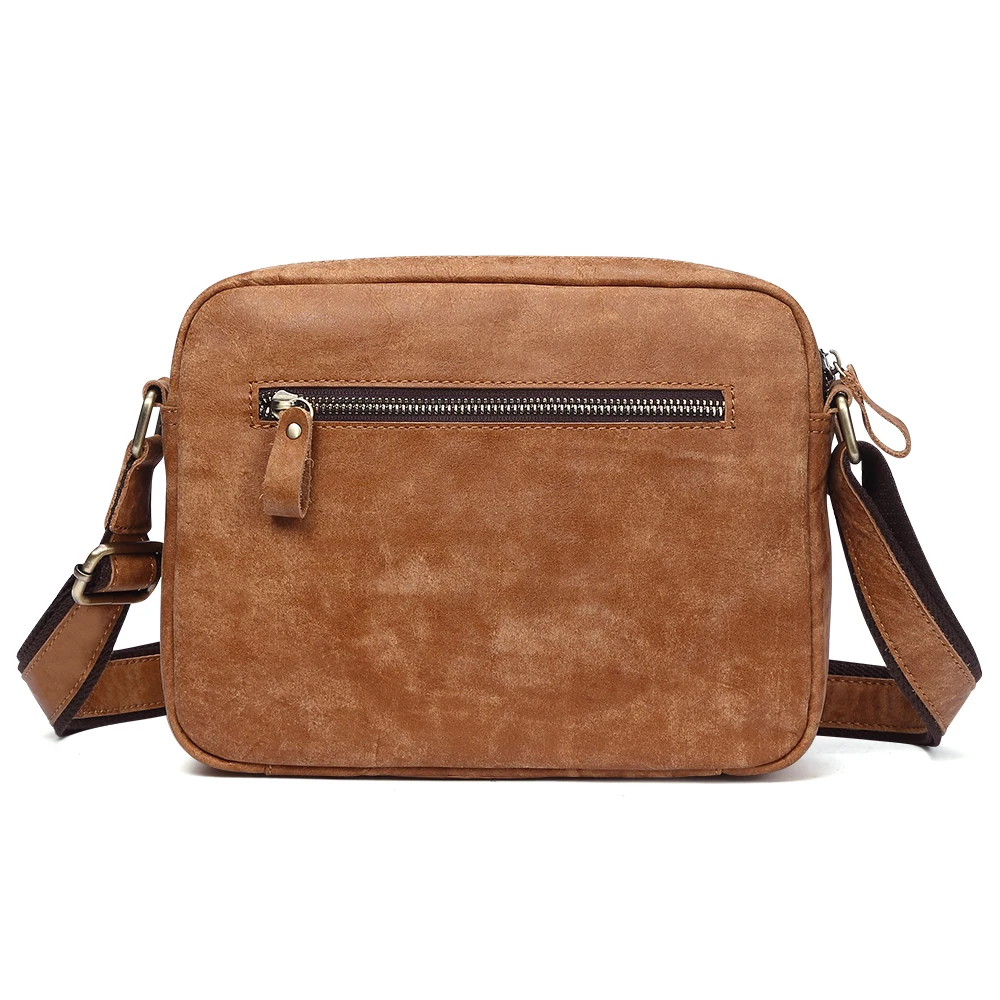 Мужские сумки через плечо JOGUJOS из натуральной кожи повседневная сумка мессенджер