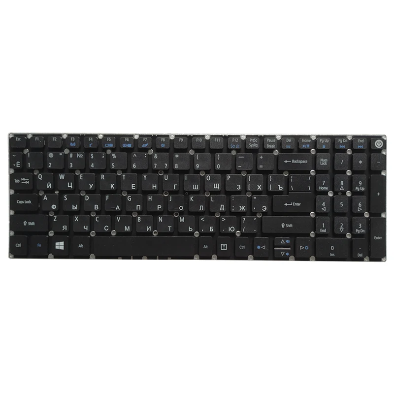 new russian ru laptop keyboard for acer aspire 3 a315 21 a315 41 a315 41g a315 31 a315 32 a315 51 a315 53 a315 53g free global shipping