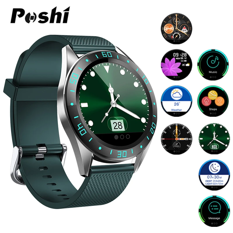 Умные часы с монитором сердечного ритма водонепроницаемые спортивные мужские и