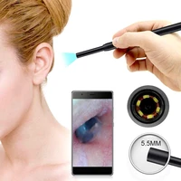 3 in 1 otoscope 5 5mm ear clener endoscope usb earpick cleaning endoscopic camera type c earwax removal tool for android phone