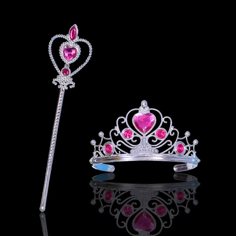 Новинка 2020 корона принцессы ободок для девочек волшебные палочки детей подарок