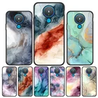 Мягкий мраморный чехол для телефона Nokia 1,4, 8,3, 5G, 7,3 Plus, 7,1, 5,4, 2,4, 3,4, 9, 3,2, 1,3, 5,1, силиконовый защитный чехол