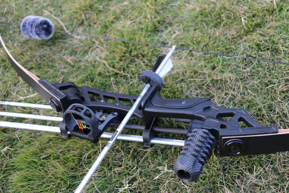 Изогнутый лук для охоты на открытом воздухе 30 50 фунтов|Дартс| |