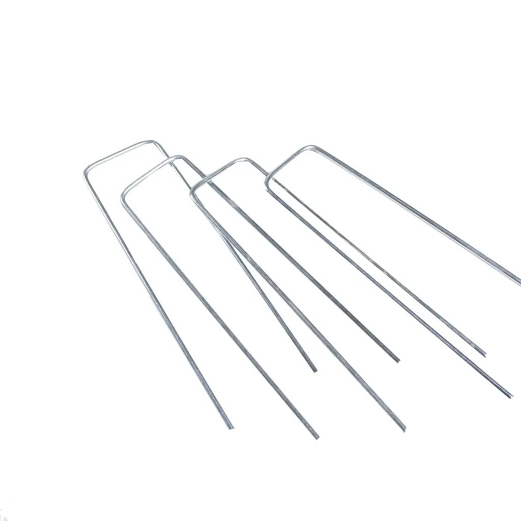 Новые садовые колышки Антикоррозийные оцинкованные наземные скобы стальные Sod