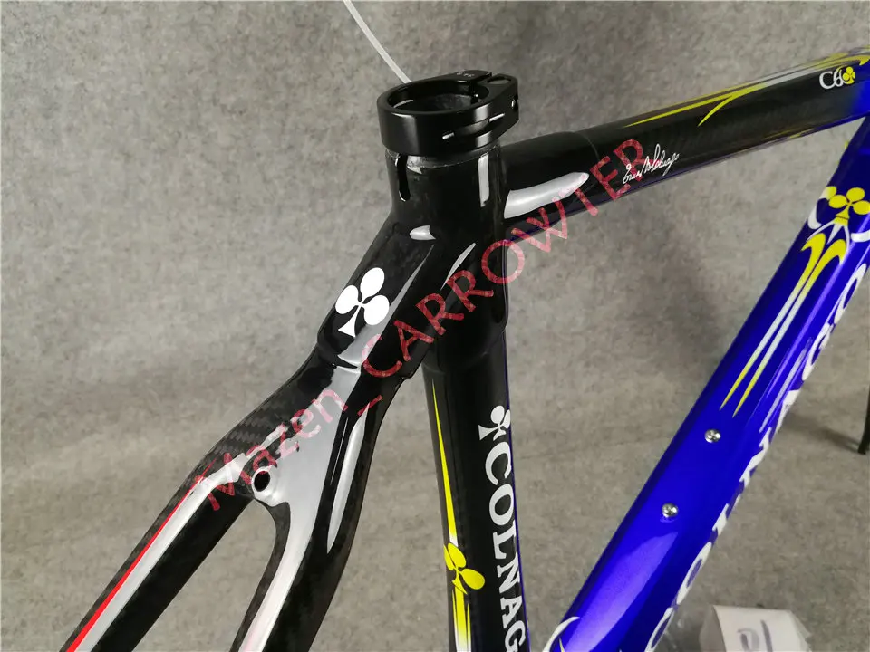 CARROWTER T1000 3K темно-синий-черный Colnago C60 карбоновая рама для дорожного велосипеда с BB386 XS/S/M/L/XL на выбор