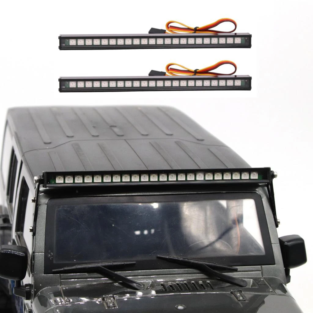 

1/10 Scale RC Crawler Led Roof Light Bar 150MM Lights for TRX4 SCX10 90047