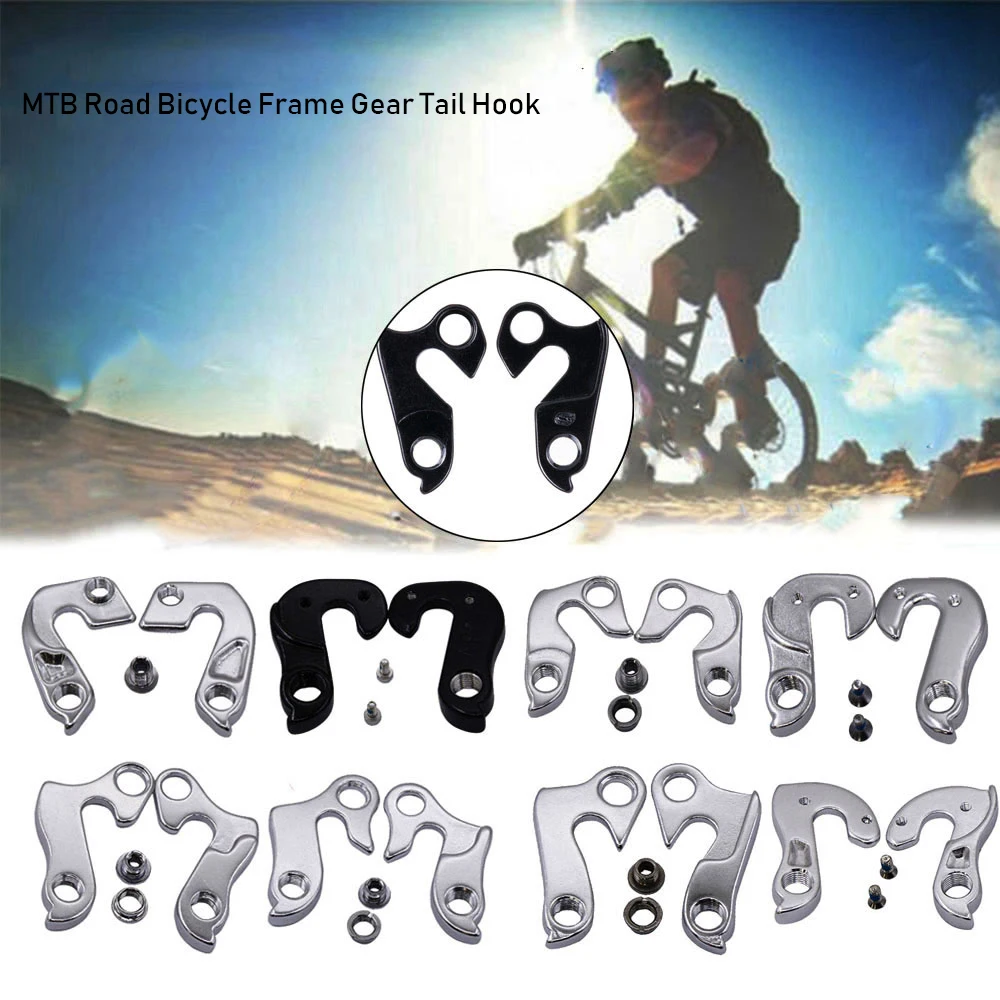 

1PC 1-16 Number Universal MTB Road Bicycle Rear Derailleur Hanger Alloy Frame Gear Tail Hook Parts Outdoor Cycling Accessories