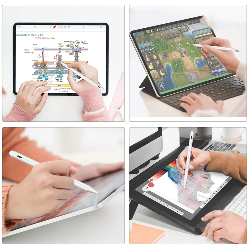 Стилус для Apple Pencil 2 1 iPad Pro M1 11 12 9 2021 2020 2019 2018 7 10 8th 7th Gen Air 3 4 Mini 5 | Компьютеры и офис