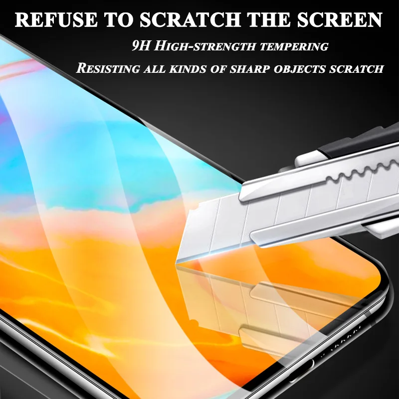 Закаленное стекло 9D с полным покрытием для Huawei Honor 10 10i 20i 20 Pro P20 P30 P40 Lite E защита