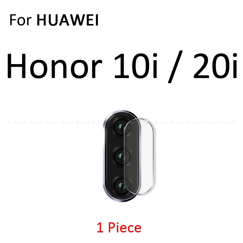 For Honor 10i or 20i Задняя Защитная пленка для объектива камеры из закаленного стекла для HuaWei View 20 Honor 10i 10 Lite 9X 8X 7A 7C Pro P Smart Z Plus Play - Цвет: For Honor 10i or 20i