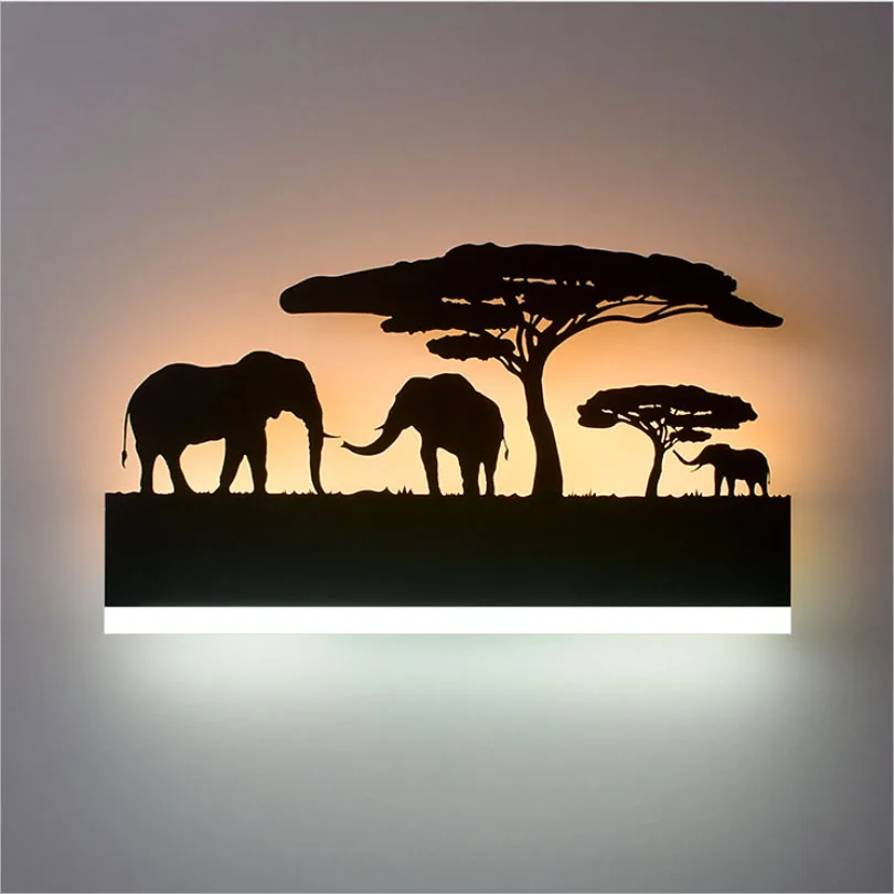 

Black LED Wall Lamp For Home Sconces Wall Light Decor Bedside Light Modern Living room Bedroom Balcony Stair Aisle