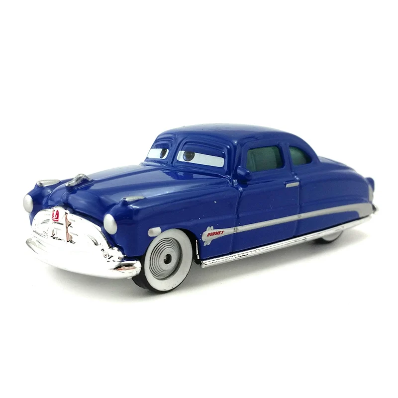 Disney Pixar Cars doc Hudson Lightning McQueen 1:55 литая металлическая Игрушечная машина из сплава