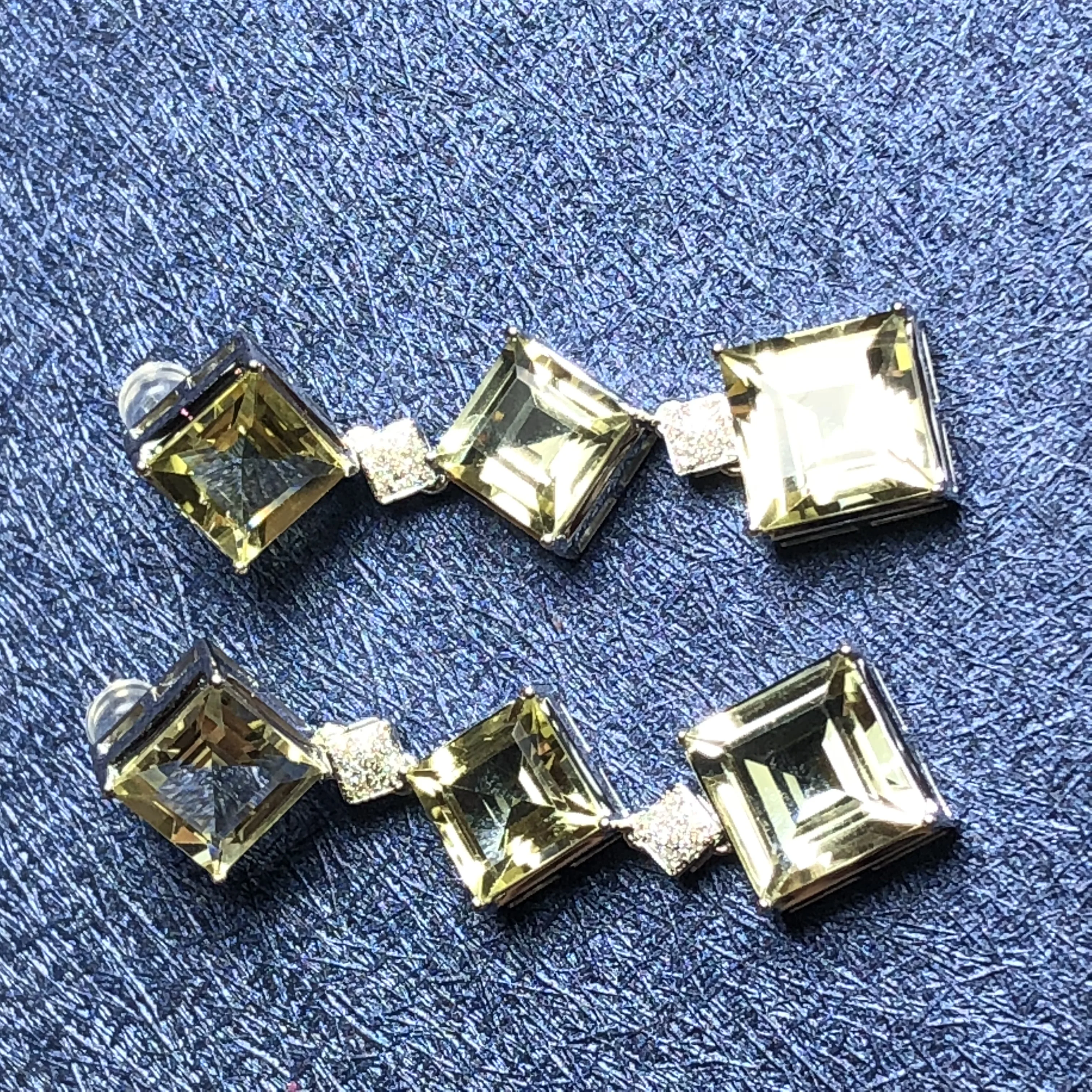 Серьги-капли Citrine 100% натуральный бразильский источник цитрин 23 7ct серьги из