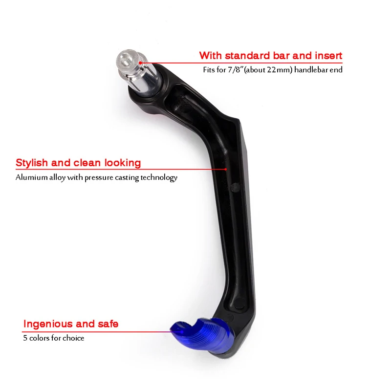 Мотоцикл с ЧПУ алюминиевый руль тормоза сцепления Рычаги протектор Ручка Бар