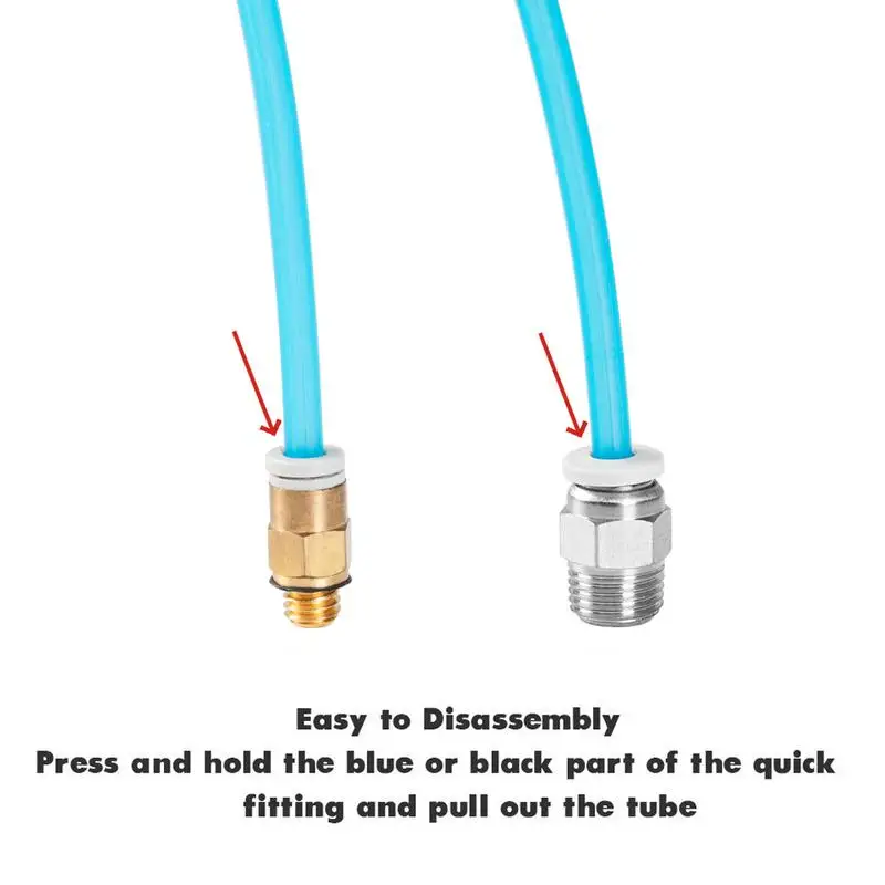 Sovol Премиум Боуден политетрафторэтиленовые трубки прозрачный 1/2M для 1 75 мм нити