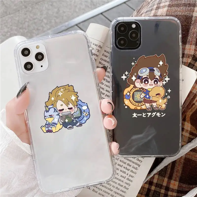 

Anime Digimon Japan Cute monster Phone Case For for iphone 12 Mini SE 2020 5 5S 6 6S Plus 7 8 Plus X XR XS 11 Pro Max Fundas