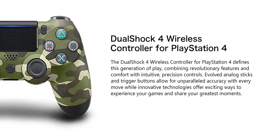 Bluetooth Беспроводной джойстик для PS4 контроллер подходит для Игровые приставки 4 консоль для Игровые приставки Dualshock 4 геймпад для PS3 консоли геймпад джойстик для gamepad геймпад для пк для PS4