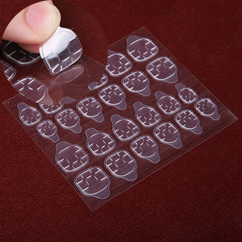 1/5/10 лист сделай сам наконечник для ногтей прозрачный двухсторонний