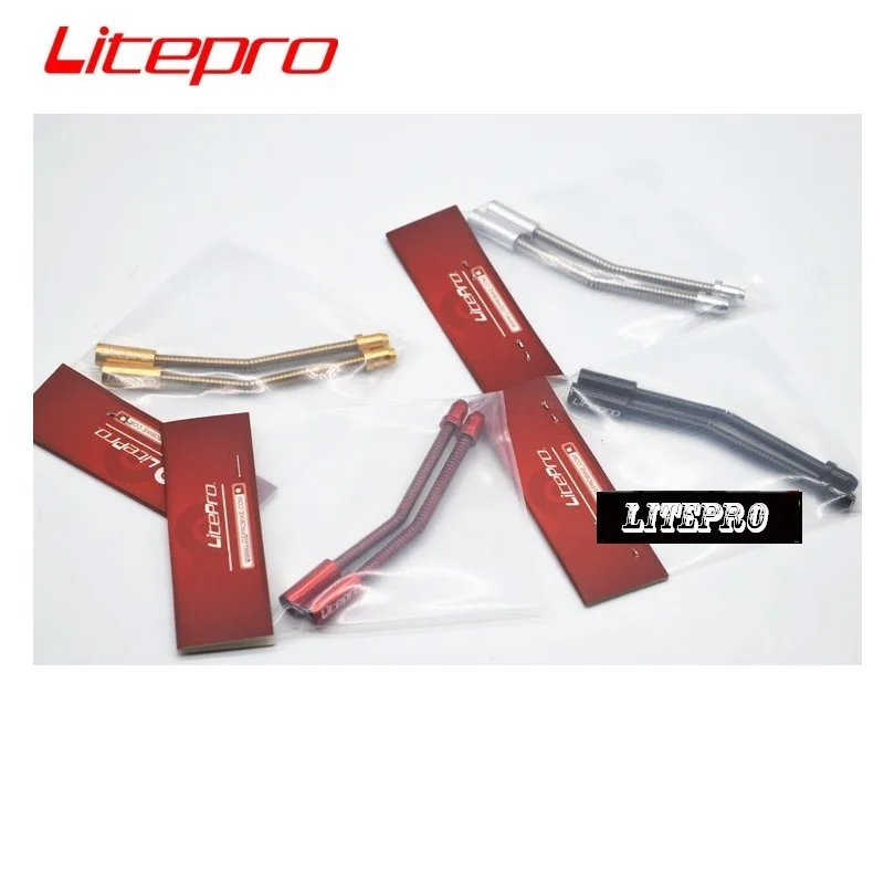 

Litepro V тормоз из нержавеющей стали, изогнутая труба, направляющая труба, дорожный велосипед, складной горный велосипед V Трубка тормозной маг...