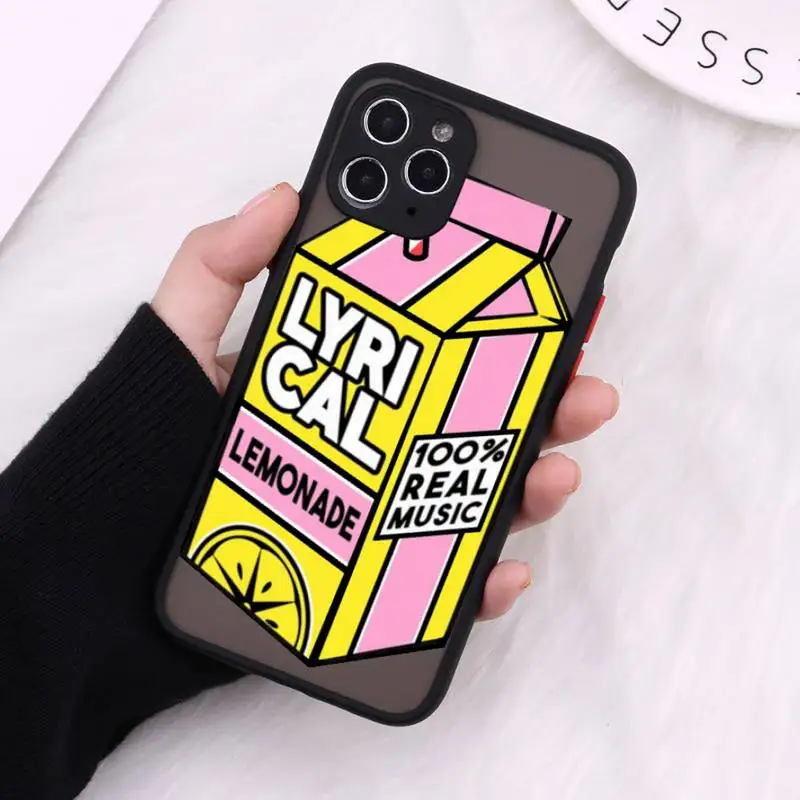 

Aliens Drink Lyrical Lemonade Phone Cases Matte Transparent For iPhone 12 Mini 11 Pro XR XS Max 7 8 Plus