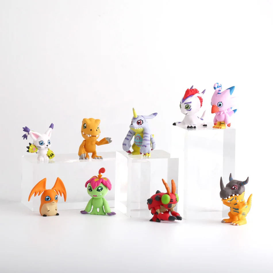 Digimon Приключения агумон патамон габумон ПВХ фигурки героев аниме три
