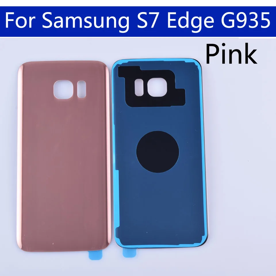 S7Edge задняя крышка батарейного отсека для samsung Galaxy S7 Edge G935 G935F SM-G935F G935FD G935A задняя крышка батарейного отсека Замена дверного чехла