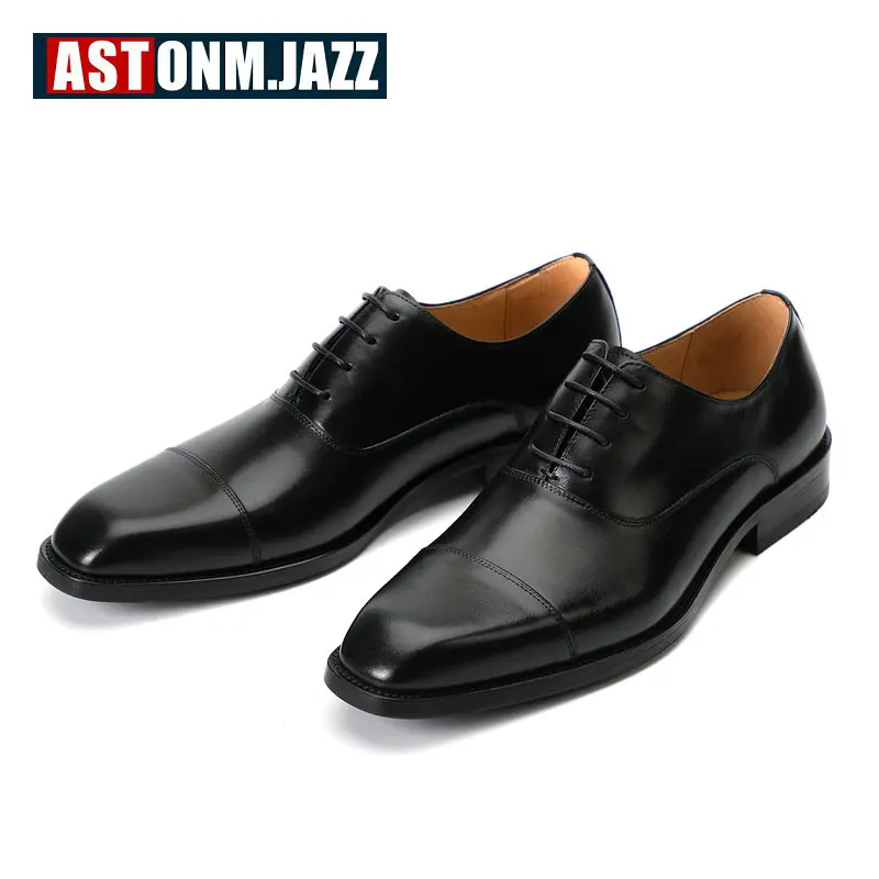 Мужская повседневная обувь мужская Свадебная с перфорацией типа броги из