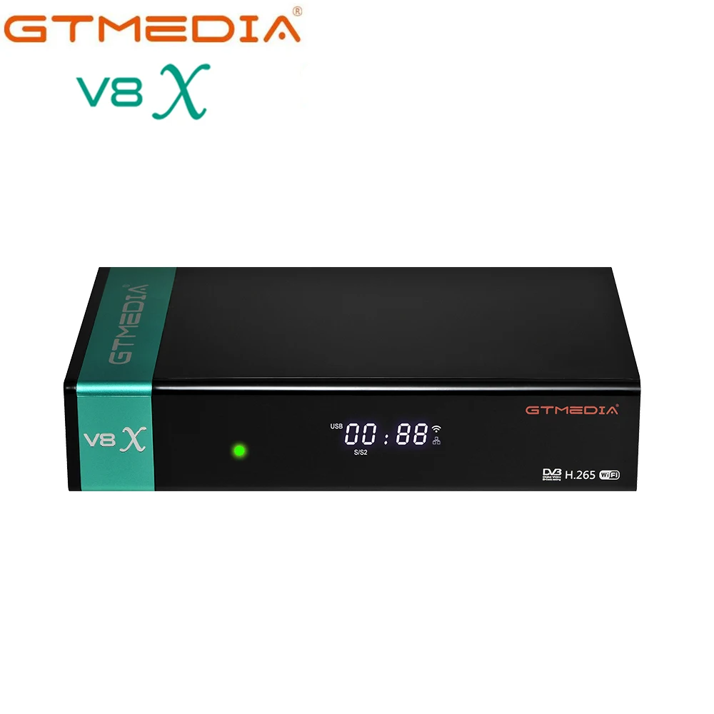 Горячая Распродажа спутниковый декодер Gtmedia V8X встроенный Wi-Fi V7 S2X DVB такой же как V8