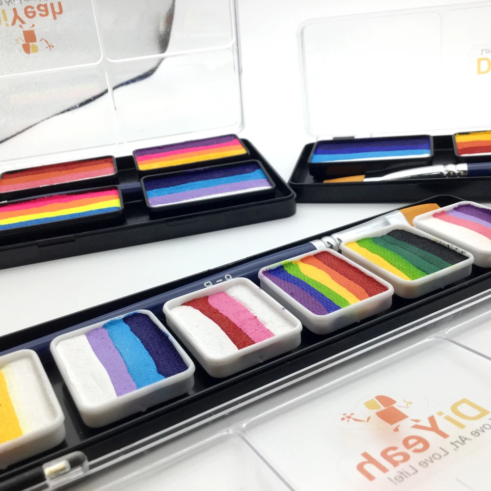 DiYeah Pro фестиваль чемпионата мира по футболу тела Краски ing играть клоуна для