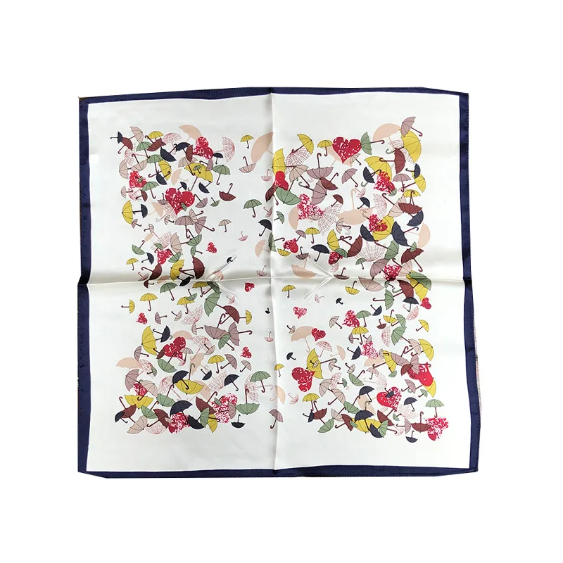 

Fashion 2021 New 100% Natural Real Silk Scarf Women Summer Beach Small Neck Scarves Shawl Bandana Hijab Pashmina Poncho