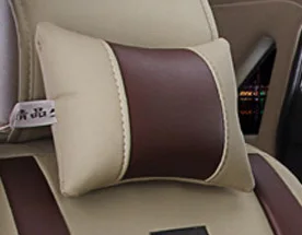 coffee small pillow Универсальный размер, автомобильные подушки, подходят для большинства автомобилей, одиночное летнее крутое сиденье, подушка, четыре сезона, обычная, окруженная Автомобильная подушка - Цвет: coffee small pillow