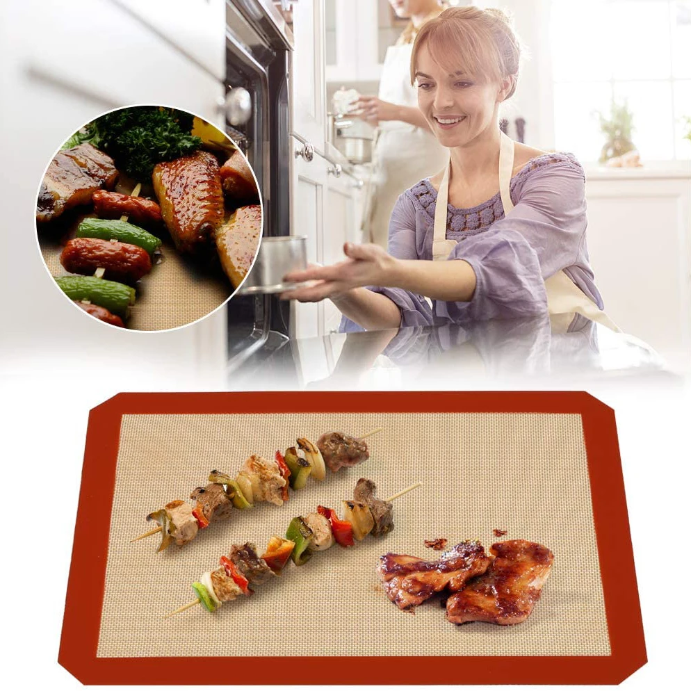 Новый силиконовый антипригарный коврик для выпечки лайнер противни выпекания и