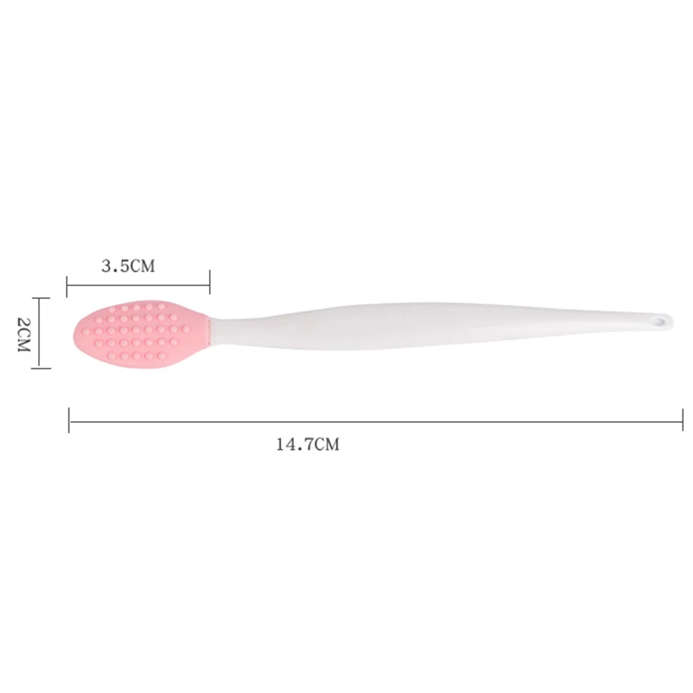 

Double-sided Silicone Nose Blackhead Remover Brush Exfoliating Cleaning Tool exfoliating body scrub